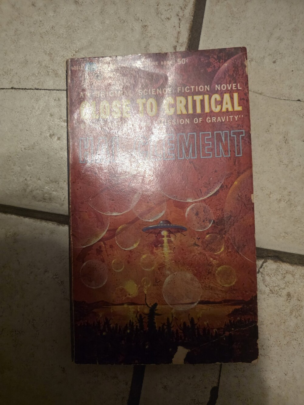 CLOSE TO CRITICAL by Hal Clement  1964 Ballantine FIRST PRINTING paperback